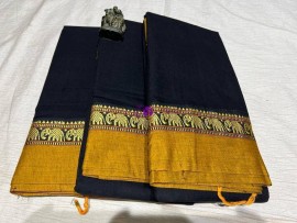 Black narayanpet cotton sarees