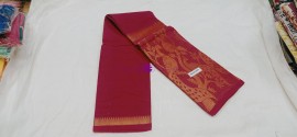 Red sungudi Cotton sarees