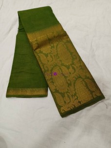 Green sungudi Cotton sarees