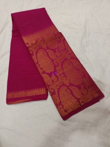 Magenta sungudi Cotton sarees