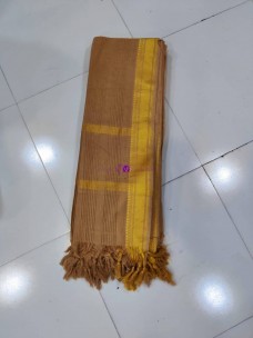 Brown Mangalagiri cotton dupatta