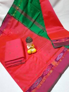 Tripura silk pochampally border sarees