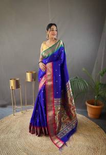 Fancy paithani silk sarees