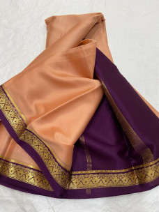 50 counts pure Mysore crepe silk sarees